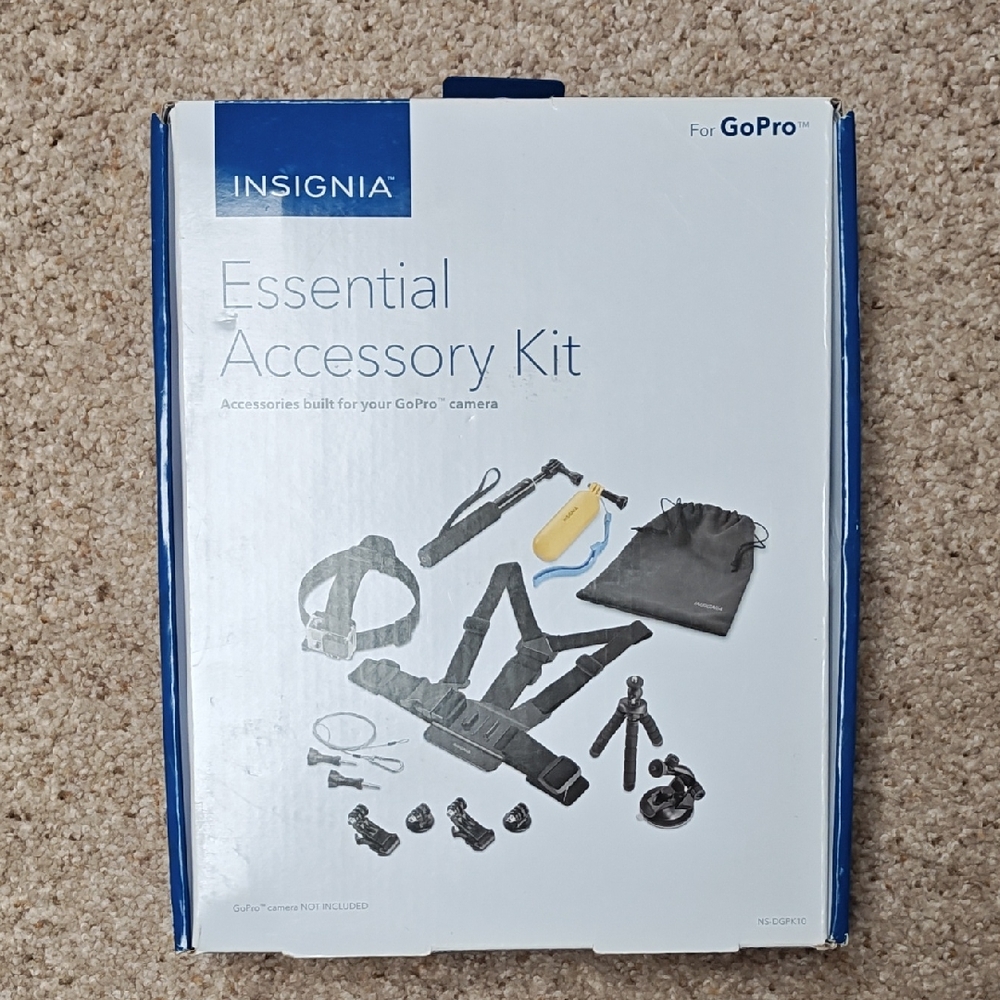 Insignia Essential Accessory Kit for GoPro